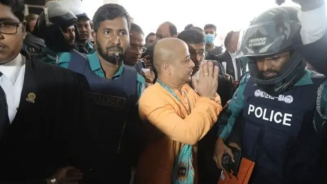 চিন্ময়ের জামিন শুনানি আজ, আদালতে কড়া নিরাপত্তা