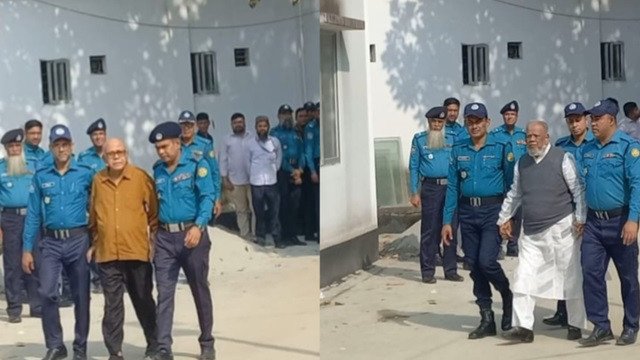 ট্রাইব্যুনালে আনা হলো সাবেক দুই মন্ত্রীকে