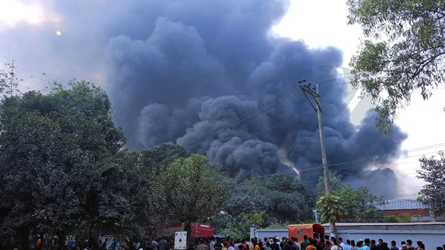 গাজীপুরে কারখানায় আগুনে নিহত ১