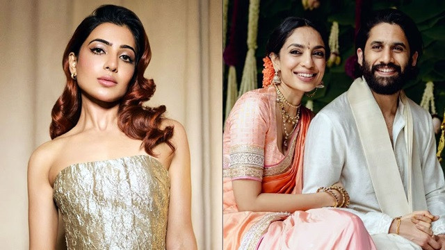 নাগা-শোভিতার বিয়ের দিন যে বার্তা দিলেন সামান্থা