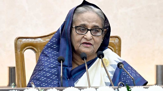 শেখ হাসিনার বিদ্বেষমূলক বক্তব্য প্রচারে ট্রাইব্যুনালের নিষেধাজ্ঞা