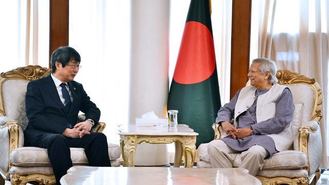 অন্তর্বর্তীকালীন সরকারের প্রতি জাপানের পূর্ণ সমর্থন রয়েছে